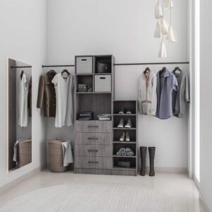 CLOSET LATITUD 4 CAJONES 88 x 188.5 x 39 cm